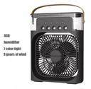 Portable 3 In 1 Fan Air Conditioner Household Small Air Cooler LED Night Lights Humidifier Air Adjustment Home Fan