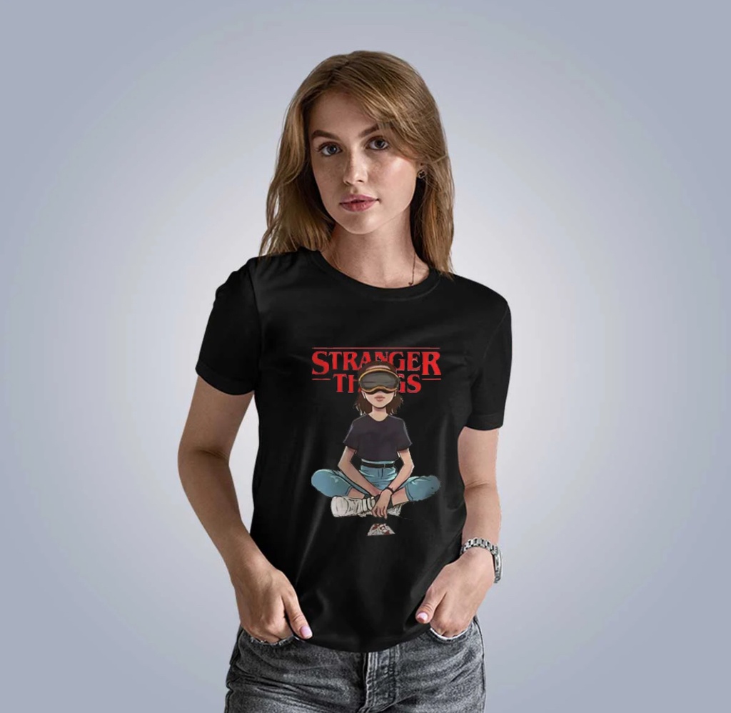 “STRANGER THINGS” T-Shirt For Girls